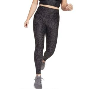 Old Navy Black Leopard Print Leggings